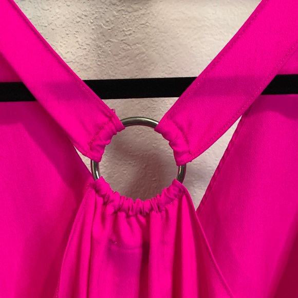 Pink‎ Sleeveless Ruffle Top - Picture 5 of 6